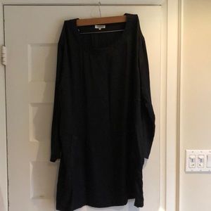Horses Atelier black silk tunic. Only worn once. Horses size 4 (L).